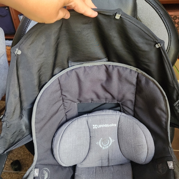 UppaBaby Mesa Infant Baby Seat Cover Fabric Cushion and Canopy Replacement - Picture 4 of 4